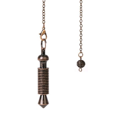 Reiki Pendel Pendel Pendel Reiki ANTIK KOBBER