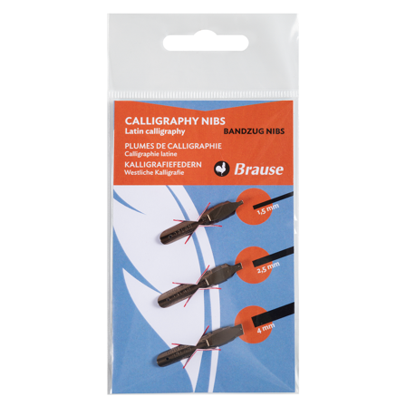 Brause Doppstift Kalligrafi 3-pack