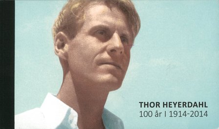 Norge - Thor Heyerdahl - Postfrisk prestigehæfte - oplag 10.000 stk.