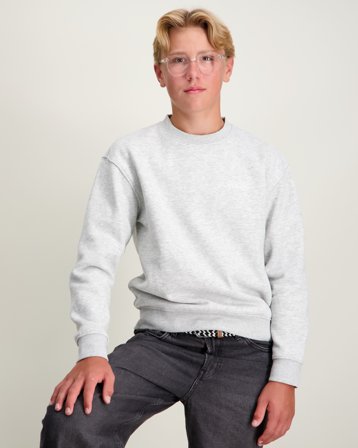 Garcia Boys Sweat Szary Swetry Chłopiec - Kids Brand Store