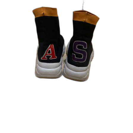 Acne studio Svarta sock-sneakers