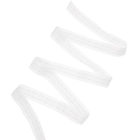 Gardiner Vinduer Polyester Gardinbånd DIY Øjeringe Bånd Knyst Foldet Gardinbånd Draperihættebånd