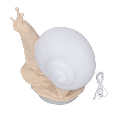 Snegel Nattlys 24 Fargeskiftende 2 Moduser LED Ambient Belysning for Hjemmekontor