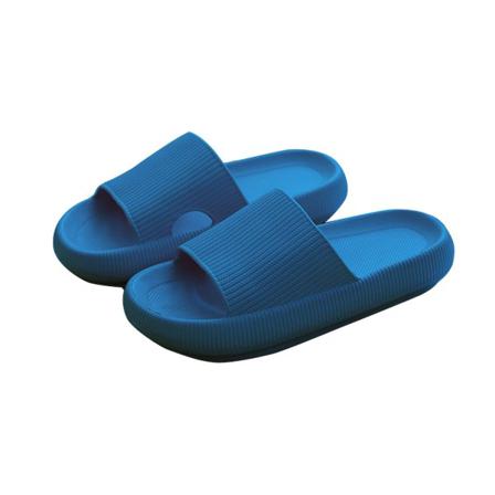 EVA halkfria tjock sula supermjuka tofflor Blue 42 to 43