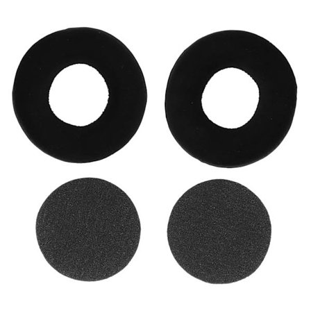 105MM Hovedtelefon Universal Ørepude Udskiftning Headset Øresvamp Puder Betræk