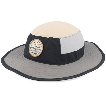 Columbia - Grå bucket Hat - Bora Bora Booney Black, Ancient Bucket @ Hatstore