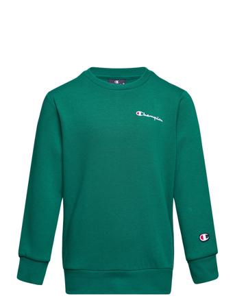 Crewneck Sweatshirt Sweat-shirt Genser Grønn Champion*Betinget Tilbud