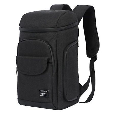 Rygsæk, blød vandtæt 30 dåser rygsæk køletaske kompatibel med picnic vandreture camping