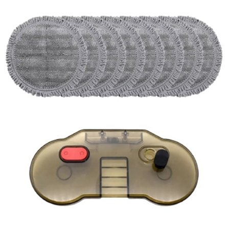 Vådmoppehoved og 6 x puder til Dyson: V7, V8, V10, V11