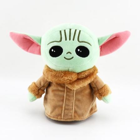 Musikalisk baby Yoda docka baby yoda plyschleksak kommer att spela in röstaktiverade sjungande dockor runt omkring 12*20cm
