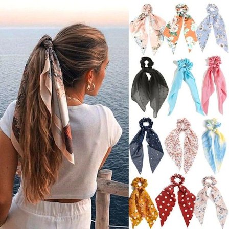 Hair Scarf Scrunchie for Women