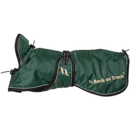 Back on Track Hundedekken Sunny foret 85 cm grønn