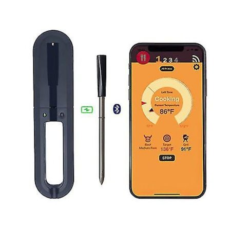 Digitalt Kødkøleskab Køkken Trådløs Bluetooth Madlavning Grill Mattermometer