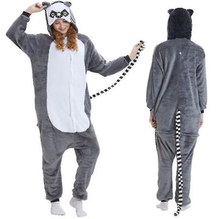 Unisex Voksen Kigurumi Dyrekarakter Kostyme Onesie Pyjamas Onepiece