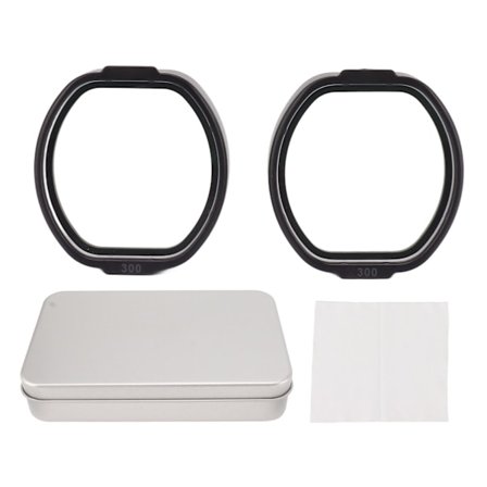 Nærsynethed Linse til PS VR 2 Klar Resin Asfærisk Nærsynethed Briller VR Linse Indsæt Tilbehør med Opbevaringsboks ‐3.00D 300 Grader