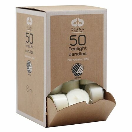 DIANA LYS Telys 50pk 7 timer brenntid