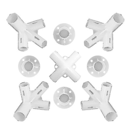 Varaosat 3x3m Paviljongin markiisin teltan jalat kulma keskellä liitin 25/19mm