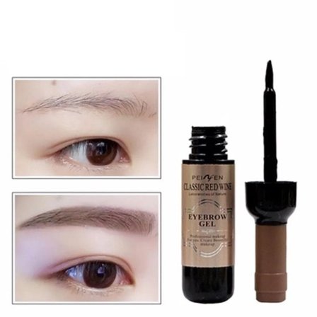 1 Pieces Peel Off Eye Makeup Permanent Eye Brow Tattoo Tint Langvarig Vannfast Farge Øyenbryn Gel Cream