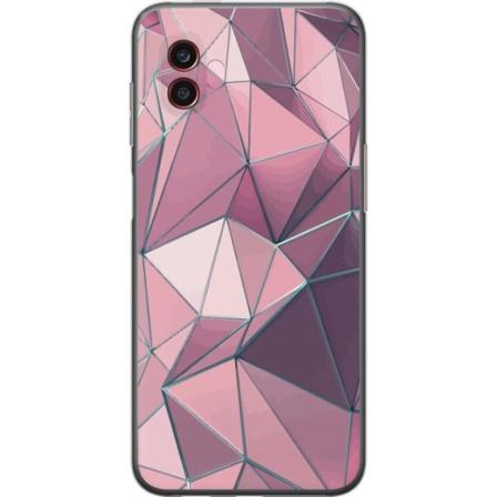 Samsung Galaxy Xcover6 Pro Läpinäkyvä kuori Punainen kuvio
