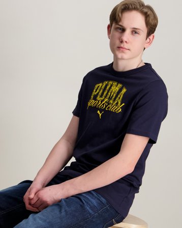 Puma PUMA CLASS Graphic Tee B Sininen T-paidat Pojat - Kids Brand Store