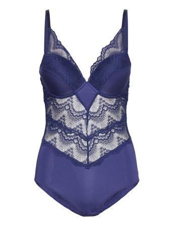 Tanya Body W Bra Fill Bodies Slip Blå Missya*Betinget Tilbud