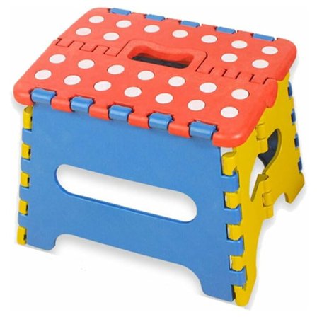 Taitettava ja kannettava askeljakkara, pieni taitettava askeljakkara, liukumaton askeljakkara