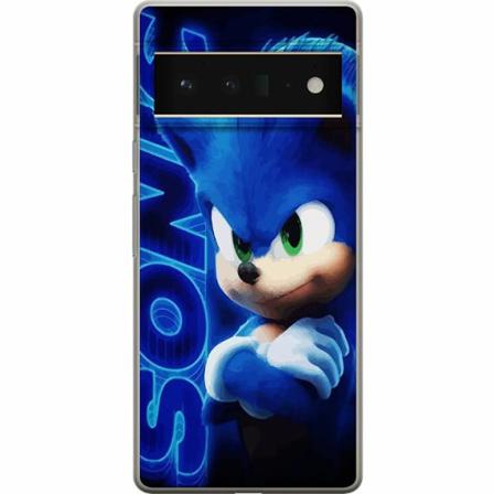 Google Pixel 6 Pro Mjukt Skal - Sonic The Hedgehog