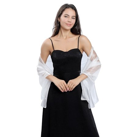 Skjerf Aftenkjoler Sjal IVORY IVORY [qb]