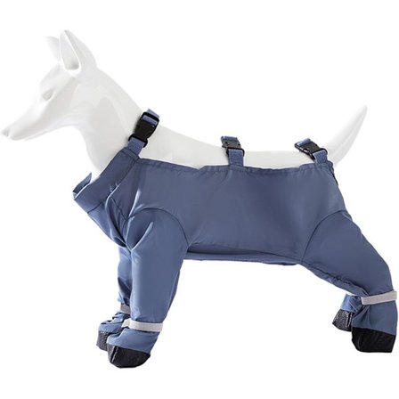 Hundesko, regntette hundeskodekker med sele, sklisikre hundesko, magebeskyttere, hundevester, hunde regn- og snøkåper.