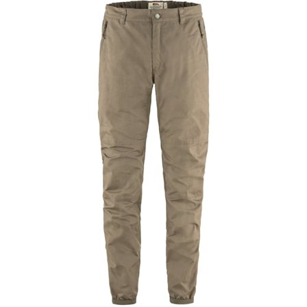 Fjällräven Vardag Pantalons 50/SHORT - male - Suede Brown - Outdoor Pantalons