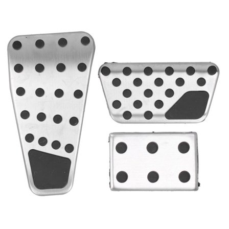 Aluminiumlegering Halkskydd Acceleratorpedalskydd för Dodge Ram 1500 2500 3500 2011-2018