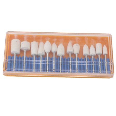 13 stk. Uld Slibeskive Sæt Multiforme Bits Uld Poleringsbit til Jade Sten Keramik Glas Metal