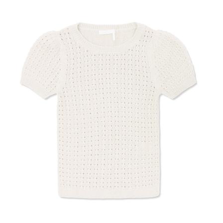 See by Chloé Sweater with short sleeves Hvid, Dame