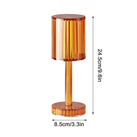 Bar Restaurant Romantic Atmosphere Table Lamp Charging Crystal Table Lam