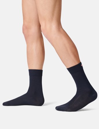 Danish Endurance Merino Dress Socks 3-Pack - Blue - 43-47