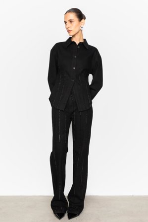 CAMILLA PIHL - Luca Embellished - Black Size31x32 Jeans