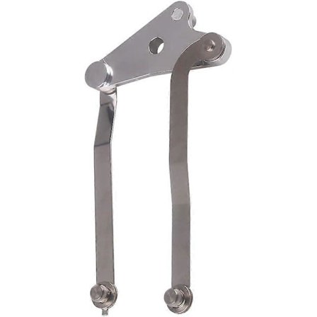 Luftspjällslöpare Spak Hållbar Insugningsrör Spak Insugningsrör Luftspak Insugningsrör Spak Virvelspjällsystem Reparation 2st