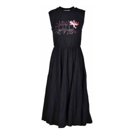Msgm Kjole Sort, Dame