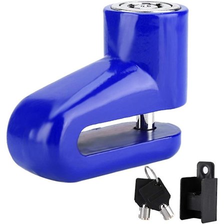 Skivebremselås, Motorcykelalarm Skive Anti-tyveri, Sikkerhedsskivebremselås, Sikkerhedsscooter Motorcykel Cykel Anti-tyveri Heavy Duty Cykelbremse [Bl