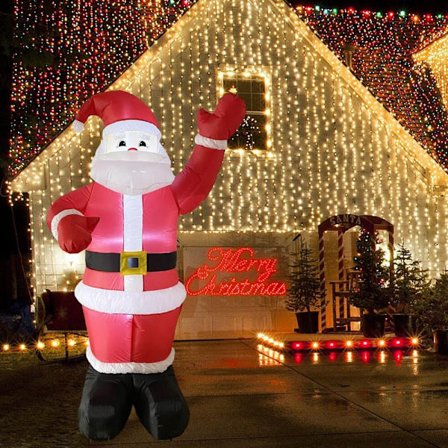 Uppblåsbar Jultomte 1.8 M / 2.4 M / 3.5 M eller 5.0 Meter