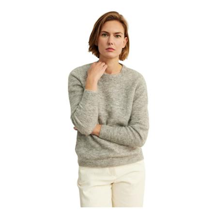 Rue Blanche Mokid Maxi 22h Trui , Grijs , Dames , Maat: 2XS