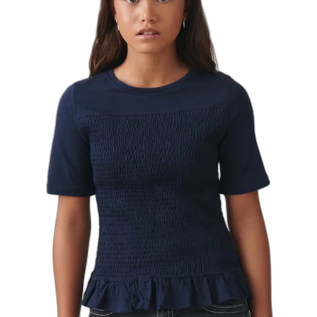 Gina tricot ribbad topp