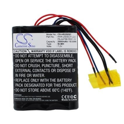 Batteri til køretøjer til Panasonic HHR-250SCH L2x3, PA-A2786 R001-1B