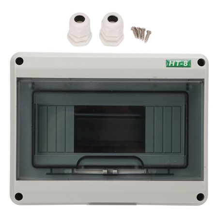 Vedenpitävä ABS 8-tie elektroninen kytkentärasia kytkentävirtalähteen jakelusuojaus