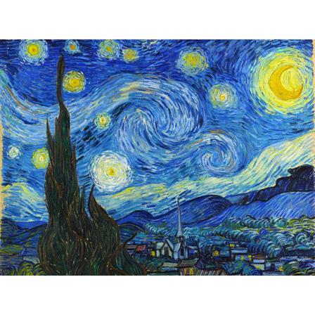 Diamond Painting / Diy 5d Diamantmålning - 30x40cm Starry Night