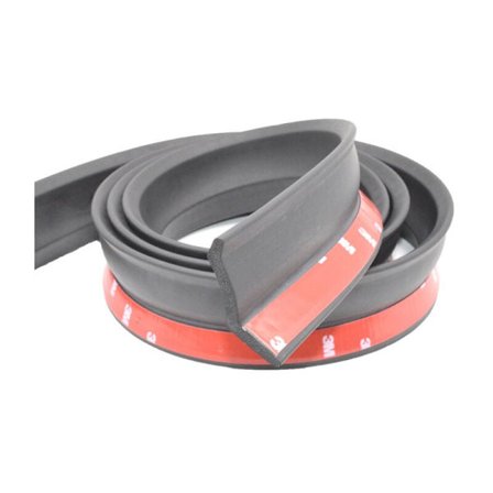 3m Universal Garageport Tætningsliste, Multifunktionel Garageport Gummitætningsliste, Garageport Bundtætningsliste med Søm, Let at Skære