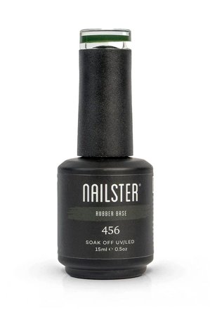 Nailster Rubber Base 456 Dark Green, Makeup, Gelénegle, Base Coat Til Gelneglelak