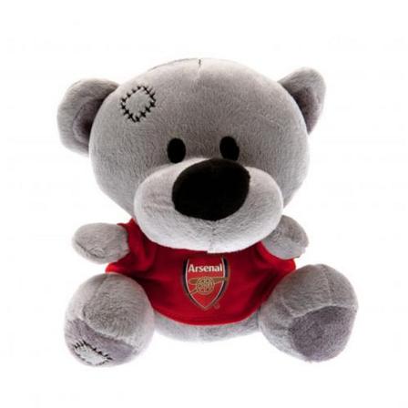 Arsenal Fc Timmy Bear Plyschleksak One Size Grå/röd