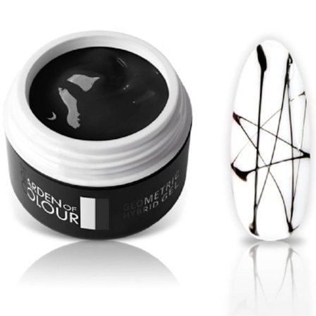 The Garden of Colour - Spider / Geometric - Black