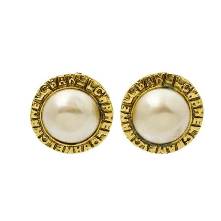 Chanel Vintage Pre-owned Jewellery , Geel , Dames , Maat: ONE Size Vintage Sieraden